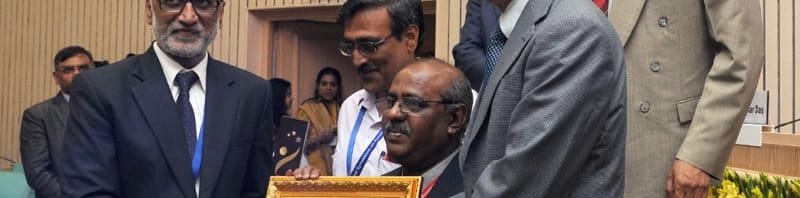 The Additional Principal Secretary, PMO, Dr. P.K. Mishra presenting the ..