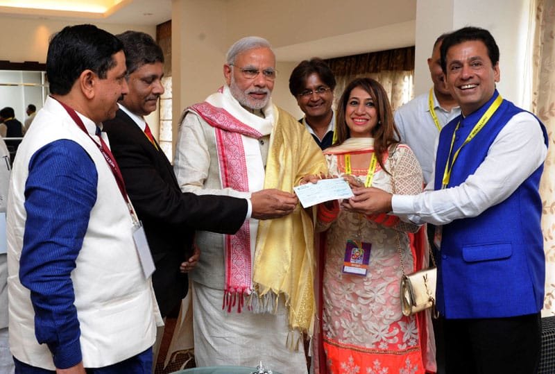 A Delegation led by the Chairman, New Horizon educational Institution, Dr. Mohan Manghnani..