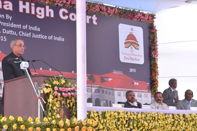 The President, Shri Pranab Mukherjee addressing at the inauguration of..