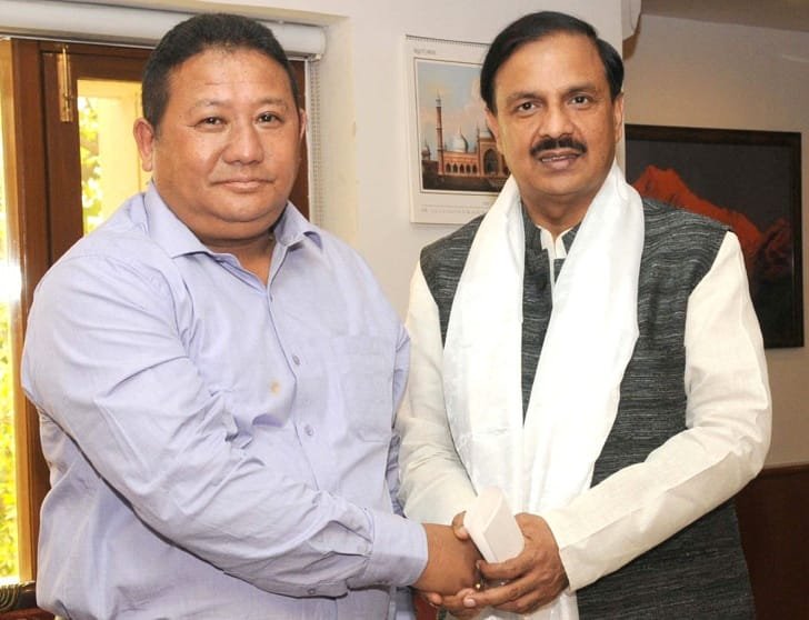 The Minister of Roads & Bridges and Cultural Affairs & Heritage, Sikkim,..