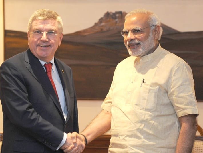 The President of the International Olympic Committee(IOC), Mr. Thomas Bach ..