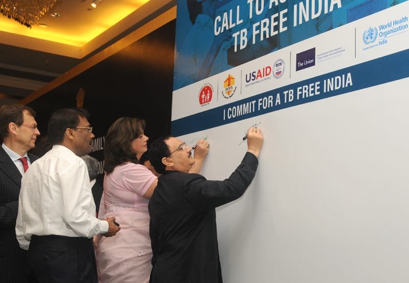 The Union Minister for Health & Family Welfare, Shri Jagat Prakash Nadda ..