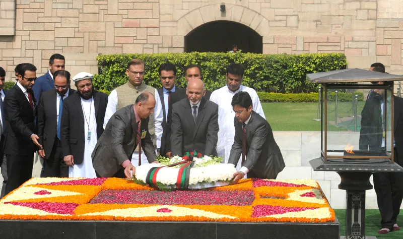 The President of the Islamic Republic of Afghanistan, Dr. Mohammad Ashraf Ghan..
