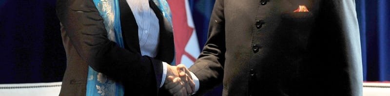 The Premier of British Columbia, Mrs. Christy Clark meeting the..