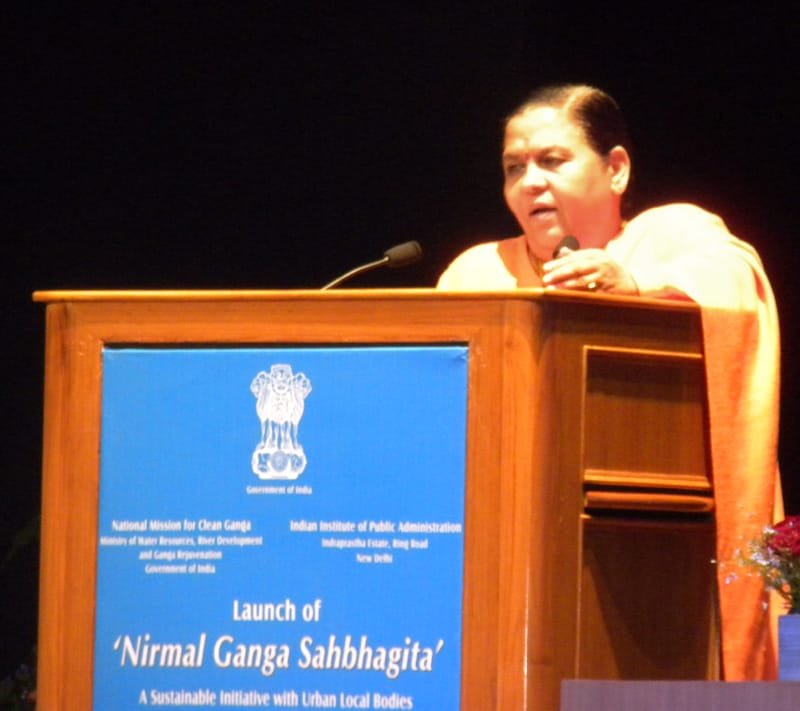 The Union Minister for Water Resources, River Development and Ganga Rejuvenation..