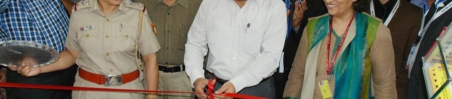 DELHI POLICE COMMISSIONER,B S BASSI INAUGRATES 2ND INTERNATIONAL POLICE EXPO