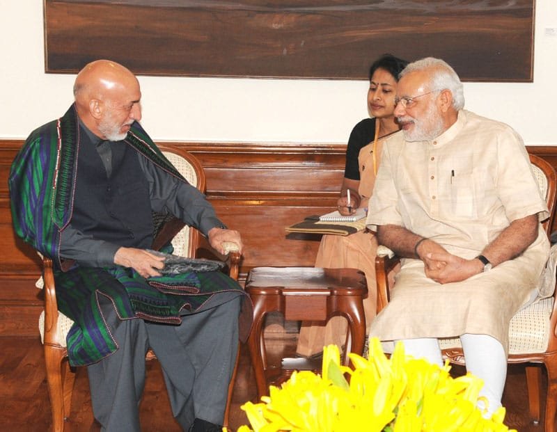 The Former President of Afghanistan, Mr. Hamid Karzai calling on the ..
