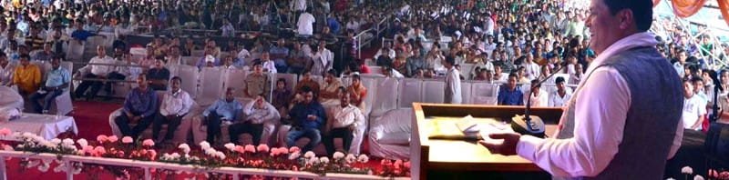 The Governor of Assam, Shri Padmanabha Balakrishna Acharya addressing at the North East ..