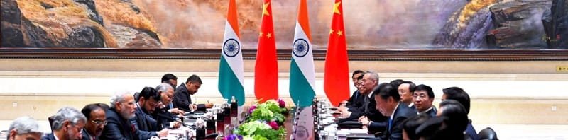 The Prime Minister, Shri Narendra Modi in Restricted Talks with the President of the ..