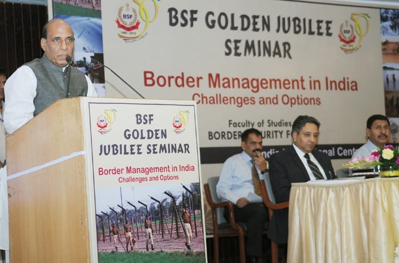 The Union Home Minister, Shri Rajnath Singh addressing at the inauguration of ..