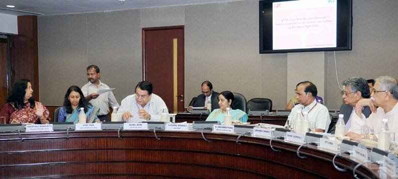 The Union Minister for External Affairs and Overseas Indian Affairs, Smt. Sushma Swaraj ..