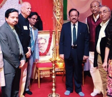 The Union Minister for Science & Technology and Earth Sciences, Dr. Harsh Vardhan in..
