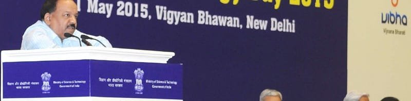 The Union Minister for Science & Technology and Earth Sciences, Dr. Harsh Vardhan ..