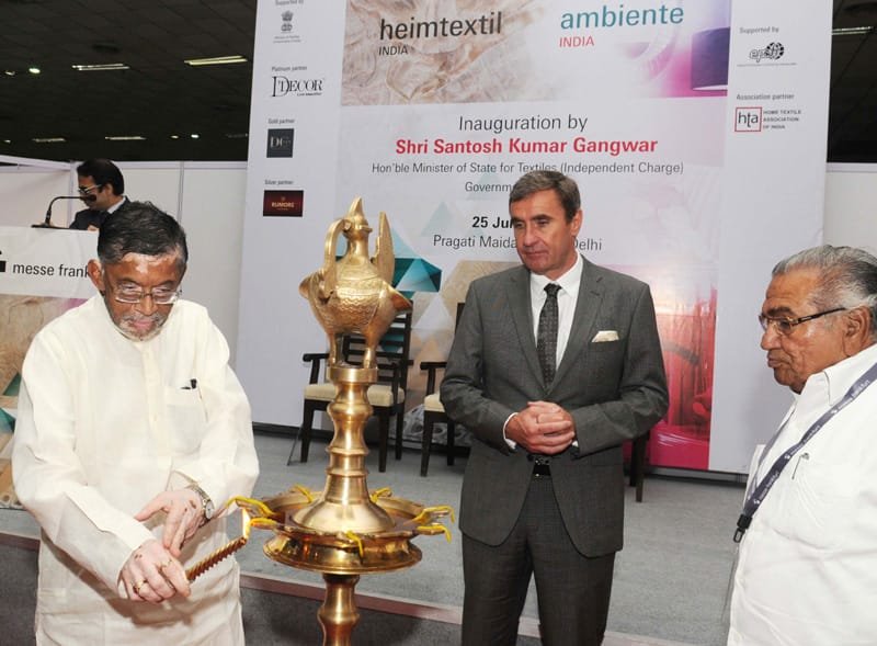 The Minister of State for Textiles (Independent Charge), Shri Santosh Kumar Gangwar …