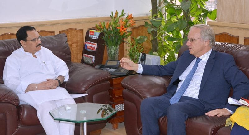 The President, Shri Pranab Mukherjee with the Mayor of Stockholm, Ms. Karin Wanngard and…