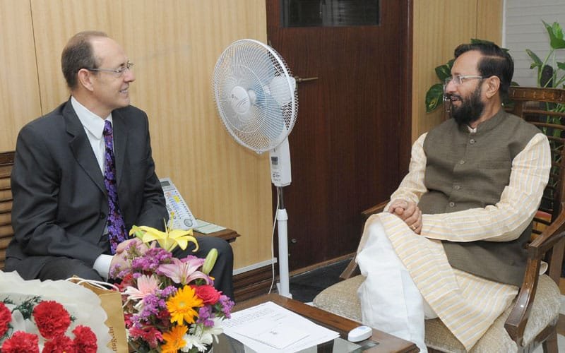 The British High Commissioner to India, Mr. James Bevan calls on the ..