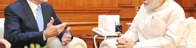 The Chairman, CISCO, Mr. John Chambers calls on the Prime Minister, Shri Narendra Modi,..