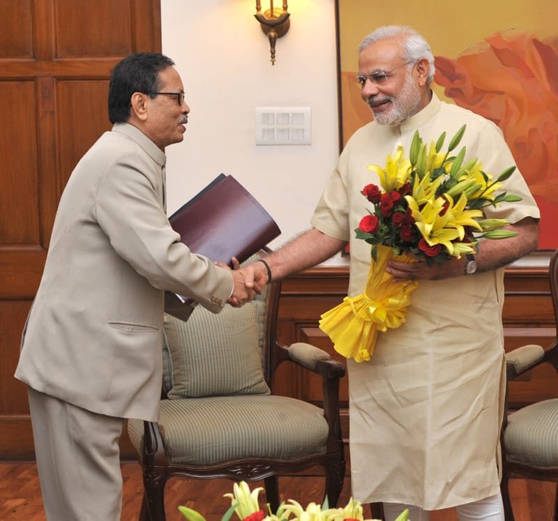 The Governor of Arunachal Pradesh, Shri Jyoti Prasad Rajkhowa calling on the…