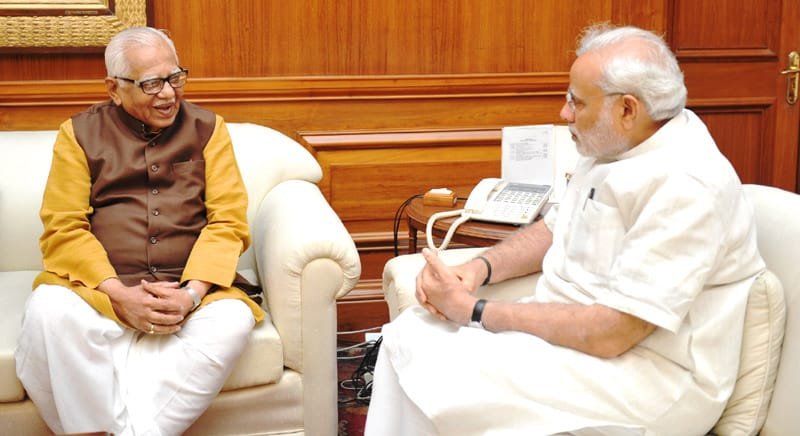 The Governor of Uttar Pradesh, Shri Ram Naik calling on the Prime Minister, ..