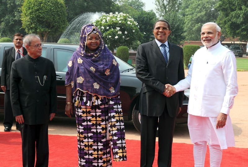 The President of the United Republic of Tanzania, Mr. Jakaya Kikwete and the..