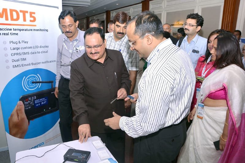 The Union Minister for Health & Family Welfare, Shri J.P. Nadda taking a round at …