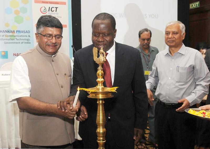 The Union Minister for Communications & Information Technology, Shri Ravi Shankar Prasad …