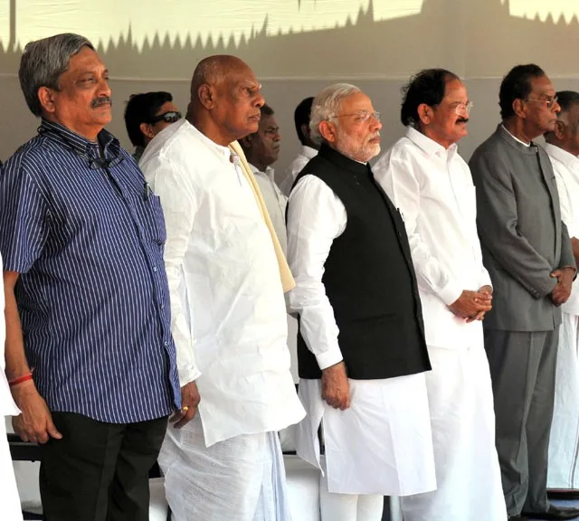 The Prime Minister, Shri Narendra Modi attending the last rites of the former President of India,..