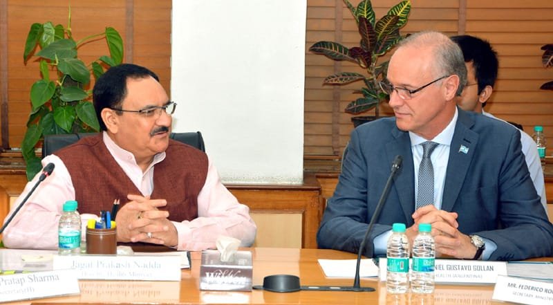 The Minister of Health of the Argentine Republic, Mr. Daniel Gustavo Gollan …