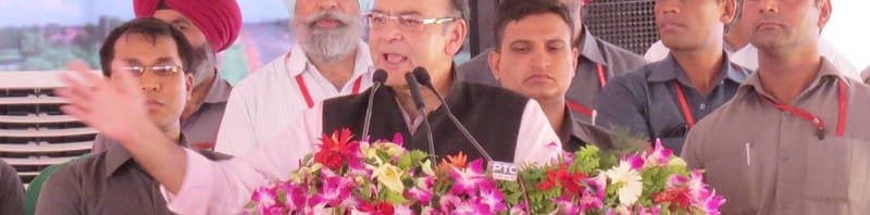 The Union Minister for Finance, Corporate Affairs and Information & Broadcasting, ..