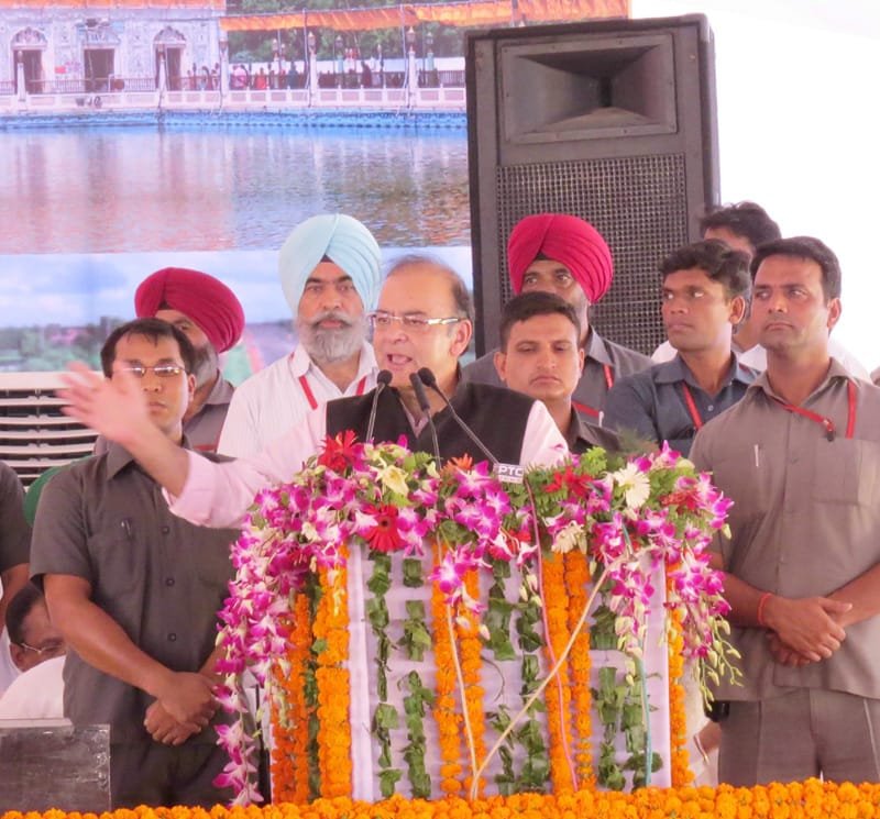 The Union Minister for Finance, Corporate Affairs and Information & Broadcasting, ..