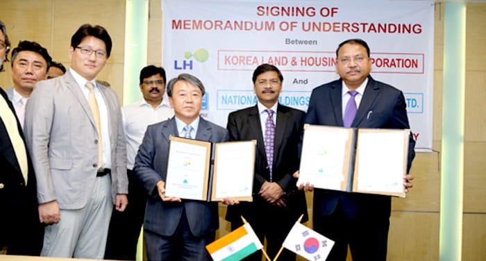 NBCC SIGNS MOU WITH KOREA LAND & HOUSING CORPORATION