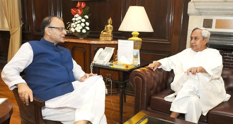 The Chief Minister of Odisha, Shri Naveen Patnaik meeting the Union Minister for ..