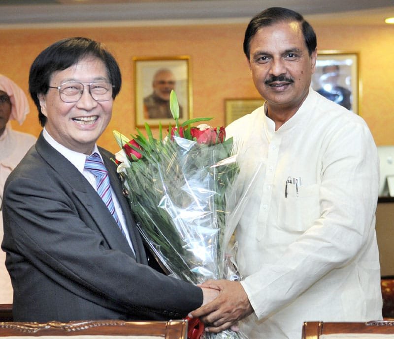 The Minister of State for Education, Culture, Sports, Science & Technology, Japan, Mr. Motoyuki Fuji ..