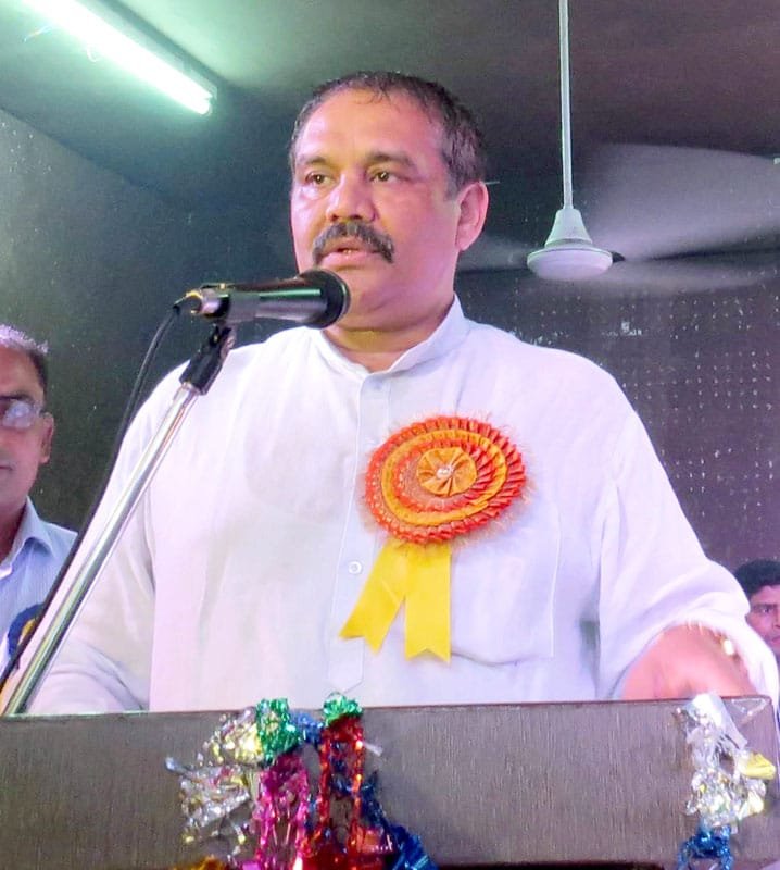 The Minister of State for Social Justice & Empowerment, Shri Vijay Sampla addressing..
