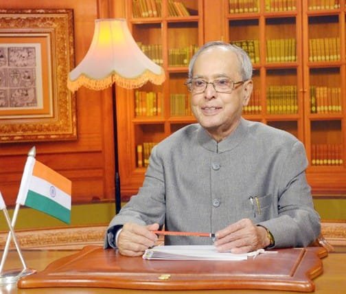The President, Shri Pranab Mukherjee addressing the Nation on the eve of 69th Independence Day, in New Delhi