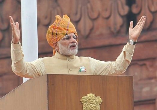 The Prime Minister, Shri Narendra Modi addressing the Nation on the occasion of..