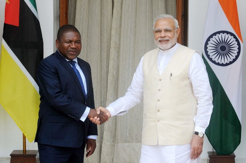 The Prime Minister, Shri Narendra Modi and the President of the Republic of Mozambique, ..
