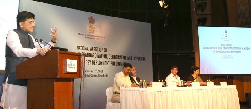 The Minister of State (Independent Charge) for Power, Coal and New and ..