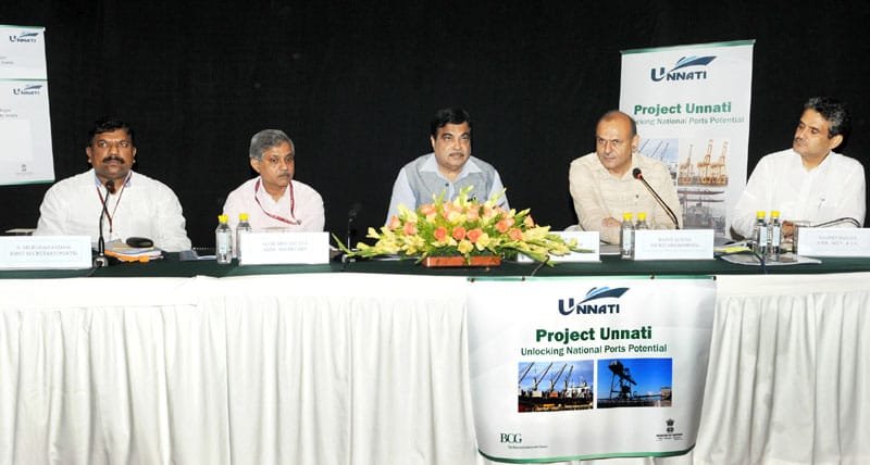 The Union Minister for Road Transport & Highways and Shipping, Shri Nitin Gadkari chairing a ..