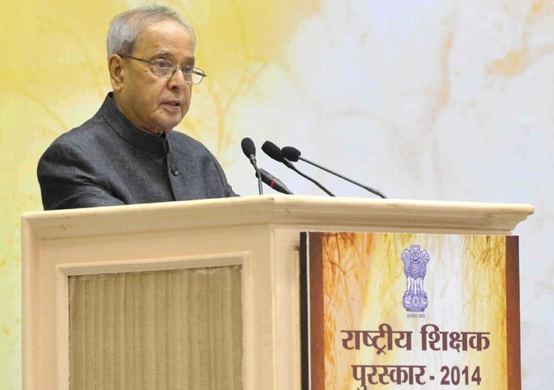The President, Shri Pranab Mukherjee addressing at the presentation of the ..