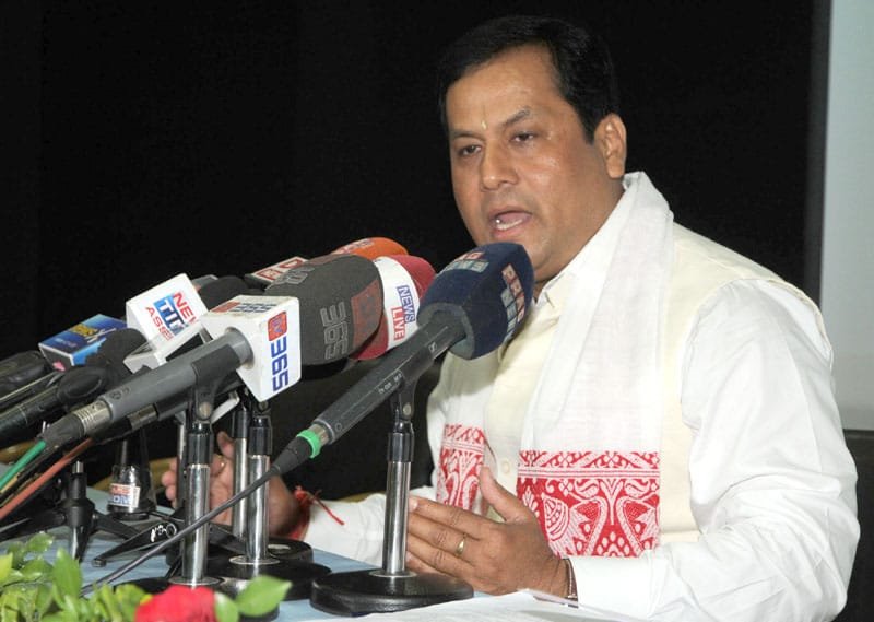 The Minister of State for Youth Affairs and Sports (Independent Charge), Shri Sarbananda Sonowal ..