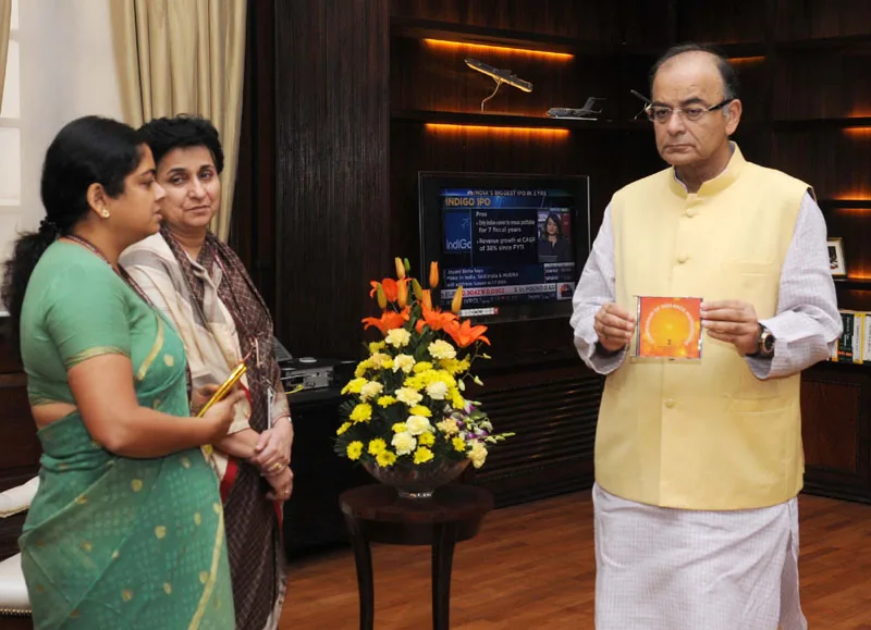 The Union Minister for Finance, Corporate Affairs and Information & Broadcasting, ..