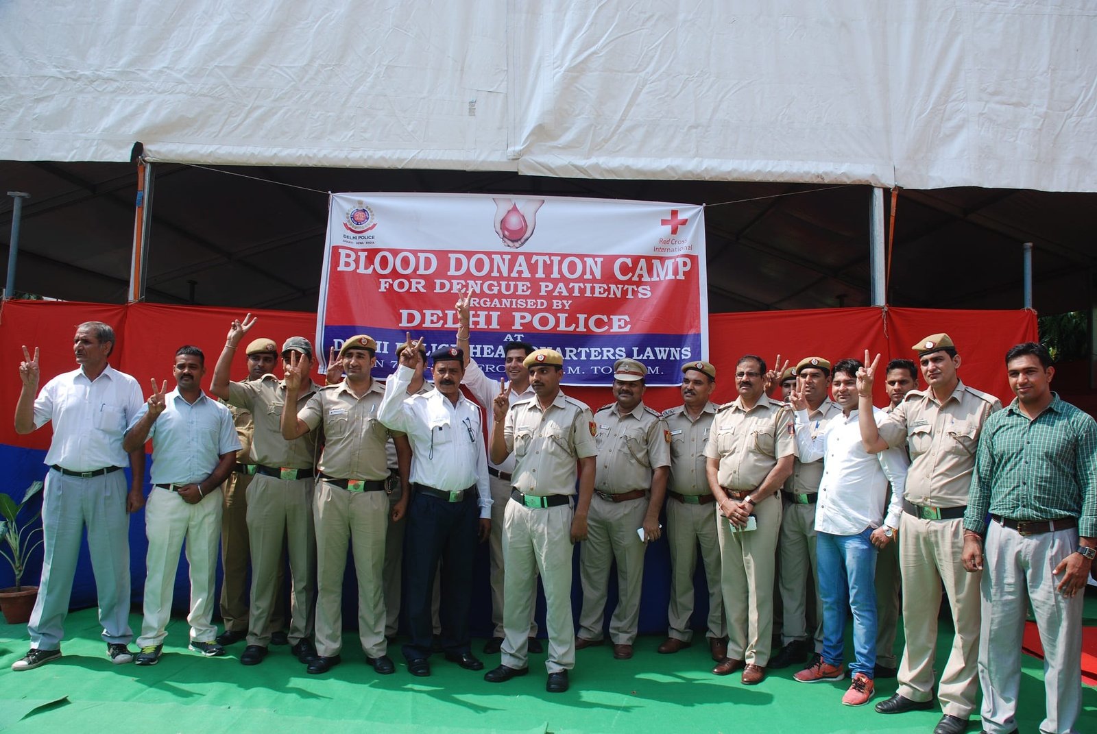 Delhi Police launch DAAN, a special blood donation drive for dengue patients