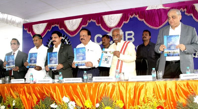 The Union Minister for Science & Technology and Earth Sciences, Dr. Harsh Vardhan ..