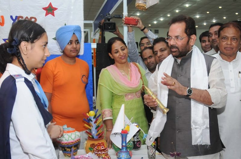 The Minister of State for Minority Affairs and Parliamentary Affairs, Shri Mukhtar Abbas Naqvi..