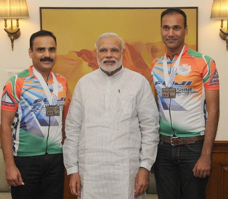 The Cycling Award Winners, Dr. Hitendra Mahajan and Dr. Mahendra Mahajan from..