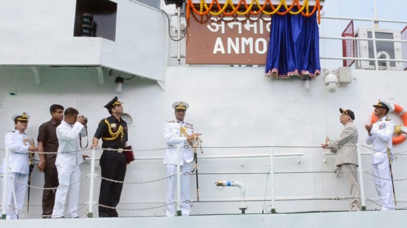 The Governor of West Bengal, Shri Keshari Nath Tripathi unveiling the Ship’s Plaque in ..