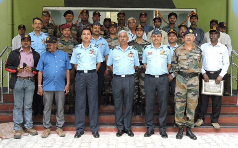 The Air Officer Commanding-in-Chief Eastern Air Command, Air Marshal C. Hari Kumar ..