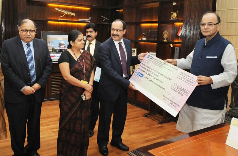 The Union Minister for Finance, Corporate Affairs and Information & Broadcasting,..