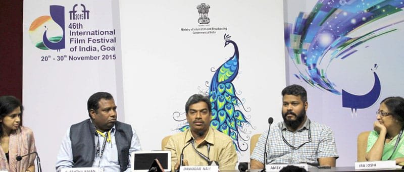 The Vice-Chairman, Entertainment Society of Goa (ESG), Shri Damodar Naik, the ADG, ..